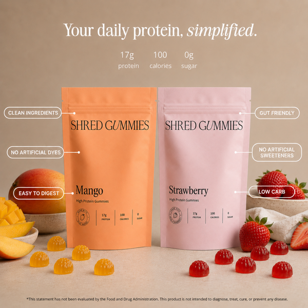 Shred Variety Pack Protein Gummies – 2 Boxes / 20 Pouches