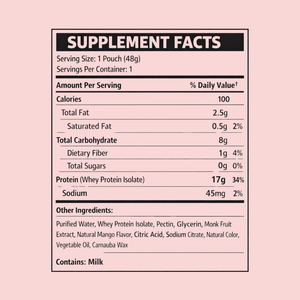 Shred Strawberry Protein Gummies | 17g Protein • 100 Calories • Zero Sugar (20 pouches)