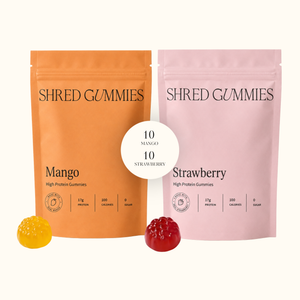 Shred Variety Pack Protein Gummies – 20 Pouches
